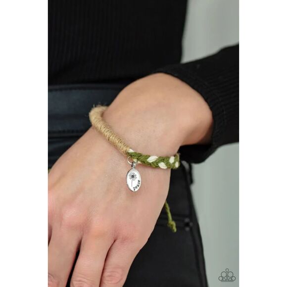 Perpetually Peaceful Green Bracelet (132) - Picture 1 of 2